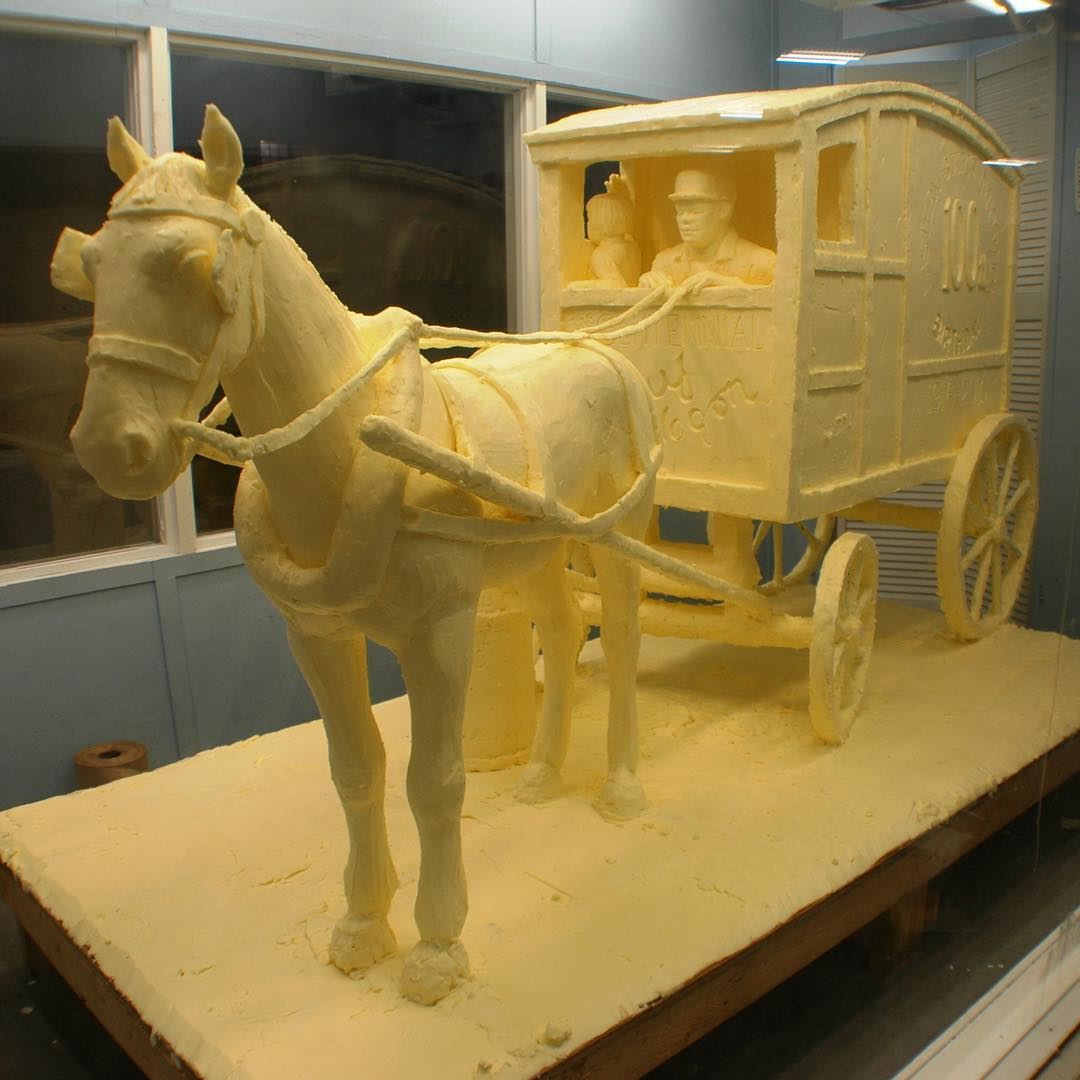 Butter Sculpture