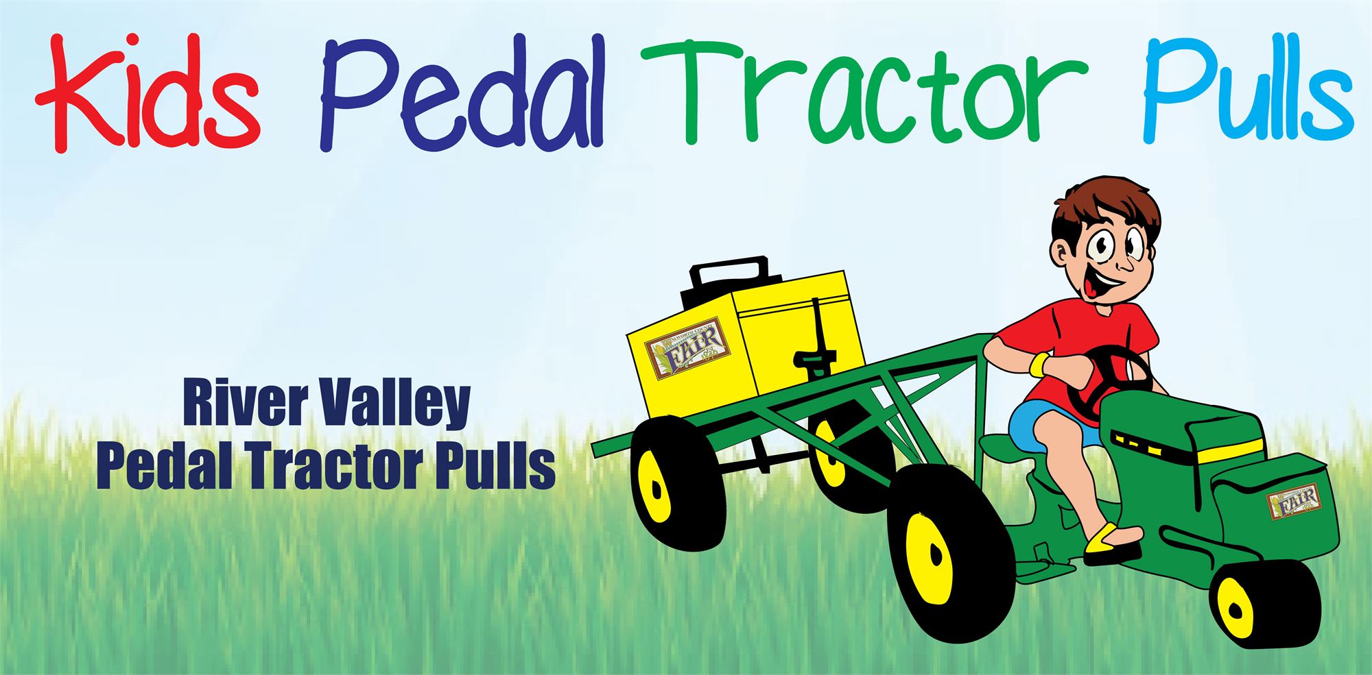 Kid Pedal Tractor Pulls
